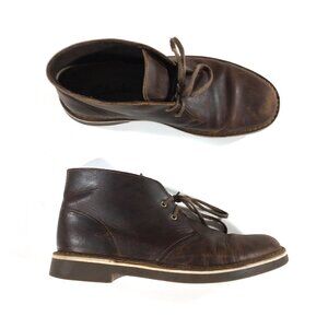 Clarks Desert Boots Mens Size 8.5 Brown Leather 15522